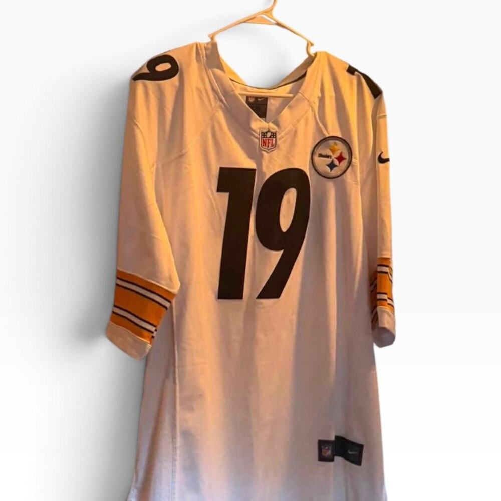 Nike Pittsburgh Steelers JuJu Smith-Schuster #19 NFL Football Jersey White